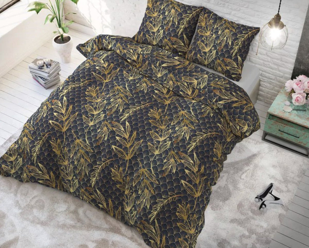 Dekbed en dekbedovertrek in 1 crème-wit inclusief kussensloop 140x200 Dekbed en dekbedovertrek in 1 crème-wit inclusief kussensloop 140x200
